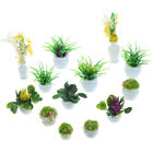 13 miniaturowych roślin doniczkowych do dekoracji domku dla lalek