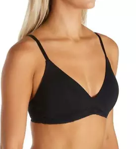 OnGossamer BLACK Sleek & Lace Wire Free Lift Bra, US 34DD, UK 34DD - Picture 1 of 4