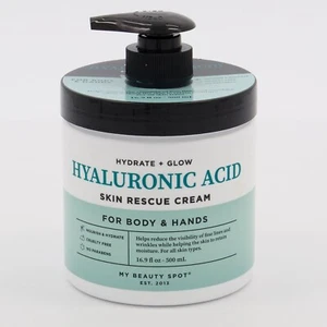 My Beauty Spot ~Hyaluronic Acid Skin Rescue Cream Hydrate + Glow 500ml