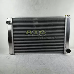 3 Row Universal Crossflow 26" wide Core Radiator Chevy Config #UN26-CH - Picture 1 of 7