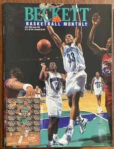 Beckett Basketball Monthly Magazine #36 July 1993 Alonzo Mourning Excellent - Bild 1 von 2
