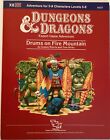 Advanced Dungeons & Dragons X8 Drums on Fire Mountain w idealnym stanie tsr 9127 1984