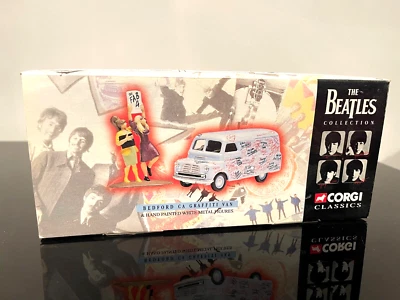 The Beatles Collection CORGI Classics  Bedford ca Grafiti Van & Figures NEW - Image 1 of 4