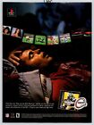 NFL Game Day 2001 Playstation PS1 989 Sports Game Promo 2000 Full Page Print Ad