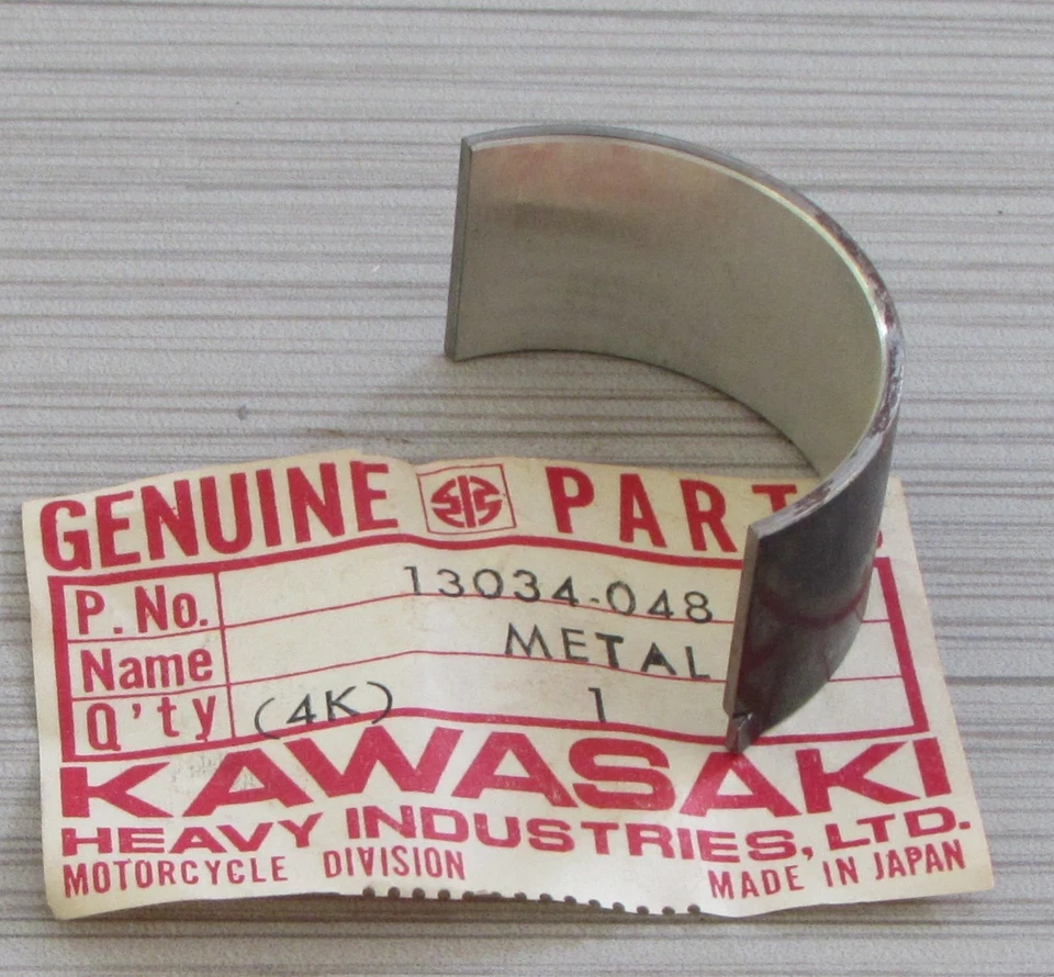 13034-048 Kawasaki ConRod Rodamiento 3 para KZ400 KZ400A KZ400D KZ400S 1974-1978 Foto 1 de 1