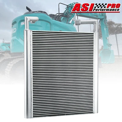 YX05P00001S012 Aluminum Oil Cooler Fits Kobelco SK135SR SK135SR SK115SR Quality - Image 1 of 4