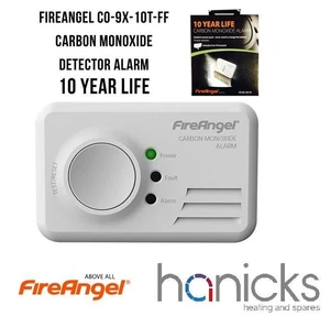 Alarma detectora de monóxido de carbono FireAngel FS1326-T | compatible con RF | 10 AÑOS DE VIDA - Imagen 1 de 6