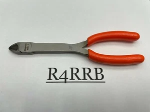 Snap-On Tools USA NEW ORANGE Soft Grip 7" Long Mini Diagonal Cutters 808CFO - Picture 1 of 9