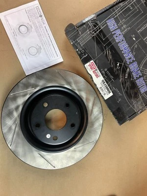 StopTech 126.62086SL Slotted Brake Rotors Front Left - Image 1 of 2