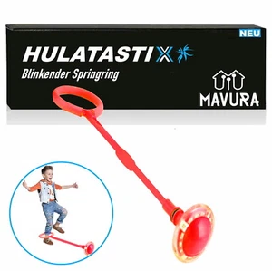 HULATASTIX LED Fußkreisel Springring Springseil Schaukelball Hüpfspiel Hula Jump - Bild 1 von 6