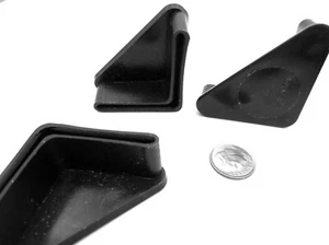 Cubierta de tapa de extremo de estantería de alta resistencia - se adapta a ángulo de 1,5" x 1,5", metal de 3/32" de espesor - Imagen 1 de 12