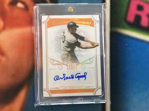 2021 National Treasures ORLANDO CEPEDA Auto Holo Gold # 11/25