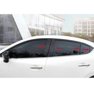 For Mazda3 Axela M3 2014-18 Mirror Effect Window Center Pillar Frame Trim Kit k - Picture 1 of 7