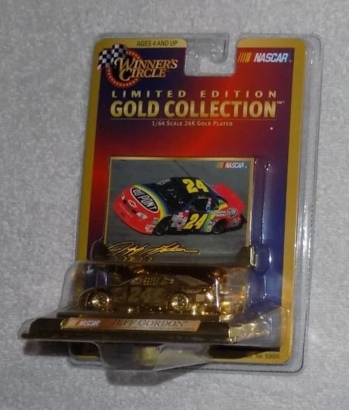 COLECCIÓN JEFF GORDON 1/64 DUPONT CHAPADO EN ORO 24K Foto 1 de 1