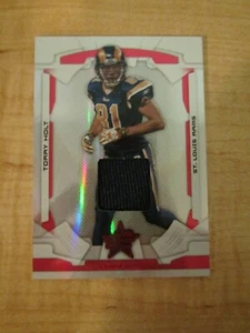 2008 Leaf Rookie and Stars Longevity Materials Ruby Torry Holt 115/350 Card #90 - Picture 1 of 2