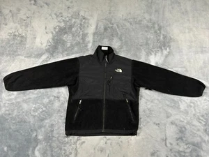 VINTAGE THE NORTH FACE DENALI MENS JACKET MEDIUM BLACK POLARTEC FLEECE FULL ZIP - Picture 1 of 10