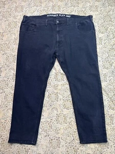 The Foundry Mens Sz 52x29 Advance Flex Straight Leg Guys Casual Black Jeans - Picture 1 of 10