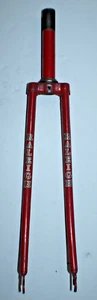 Vintage Raleigh Rigid Bike Fork 27" 1" Threaded 145mm Lugged Steel Fast Shipping - Picture 1 of 19