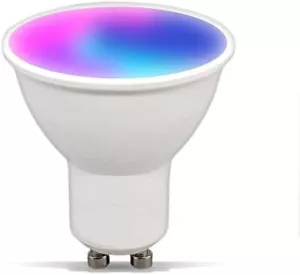 Homekit GU10 WiFi Smart dimmbare RGBCW LED Leuchtmittel Siri Sprachsteuerung 5W - Picture 1 of 8