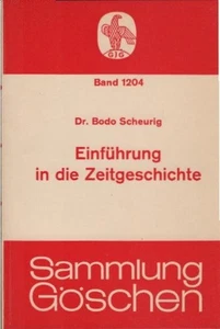 Introducción a la historia contemporánea. Bodo Scheurig / Colección Göschen; tomo 1204 Sc - Imagen 1 de 1