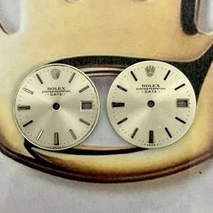 Rolex Oyster Perpetual Date Ladies 26mm Silver Dial Silver Stick 6917 LOT - Picture 1 of 5