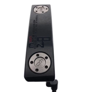 Used Scotty Cameron Ltd Triple Black B3 Newport 2 Long Neck Putter / 33.5 In - Picture 1 of 9