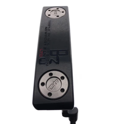 Used Scotty Cameron Ltd Triple Black B3 Newport 2 Long Neck Putter / 33.5 In - Image 1 of 4