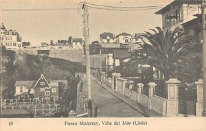 Chile - VIÑA DEL MAR - Paseo Moterrey - Ed. Libreria Cervantes 15 - Picture 1 of 2