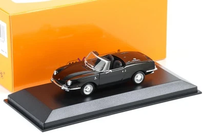 1:43 Minichamps Maxichamps Fiat 850 Sport Spider 1968 Nero - Immagine 1 di 3