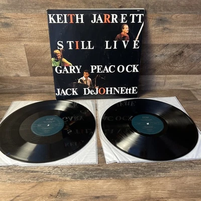 Keith Jarrett Trio 2 LPs Still Live ECM Records ‎ECM 1360/61 EX VINYL'S - Image 1 of 4