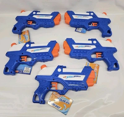 Lote de 5 pistolas de agua manuales Nerf Super Soaker Storm Shot Foto 1 de 4