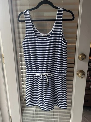 Vineyard Vines Azul Marino/Blanco Rayas Terry Natación Encubrimiento con Cordón Cintura. XS Foto 1 de 4