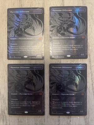 1x MTG Phyrexian Obliterator - Oil Slick Raised Foil, NM English (4 Available) - Image 1 of 2