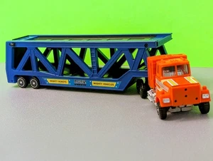 Super GoBots Staks w/ Transport Trailer Action Figure - Vtg 1980s Bandai Japan - Picture 1 of 24