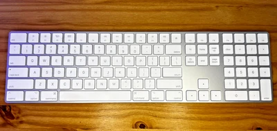 Apple Magic Keyboard A1843 – Wireless Bluetooth w/ Numeric Keypad – Works Great - Image 1 of 4