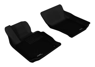 Floor Mats Custom Fit Liners Kagu All-Weather Black 1st Row fits 10-16 Panamera Foto 1 de 4