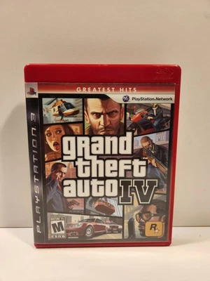 Grand Theft Auto IV 4 PS3 Complete in Box Map Manual Playstation 3 Greatest Hits - Image 1 of 4