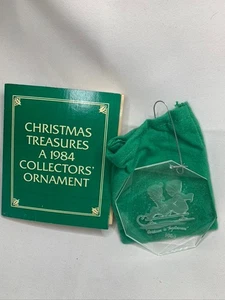 Avon Christmas Treasures 1984 Ornament Christmas is Togetherness w/ Box - Picture 1 of 4