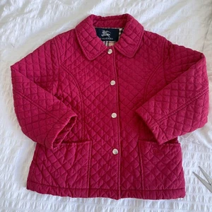 Chaleco Chaqueta 4T Ligeramente Vellón Burberry Rojo para Niños y Niñas - Imagen 1 de 4