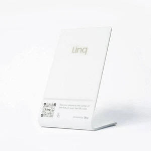 Linq Hub V2 - Point de contact Smart QR et NFC - Mini Blanc - Photo 1 sur 8