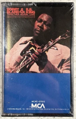 Bobby Bland And B.B. King Cassette Together Again Live - Brand New, Sealed - Image 1 of 4