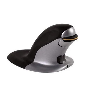 Fellowes Penguin Mouse M, bezprzewodowa, pionowa, (towar B) - Zdjęcie 1 z 1