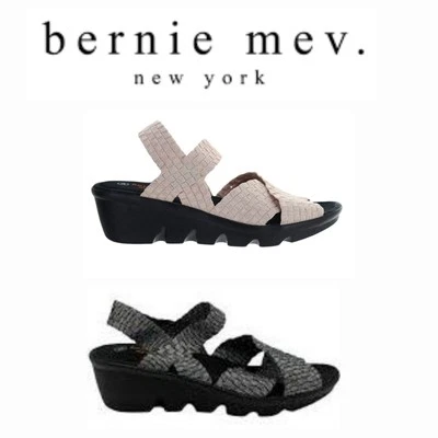 🔥Bernie Mev Lihi лютик корзина плетение ремень клинья румяна/черный отлива US9/EU40 - Изображение 1 из 4