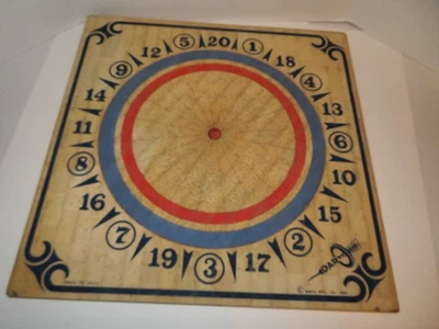 Vintage Darto Double Sided Dart Board-1982-w/Instructions - Image 1 of 4