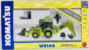 Komatsu WB146 Backhoe/Loader Airport Service By First Gear 1/50th Scale - Picture 1 of 7