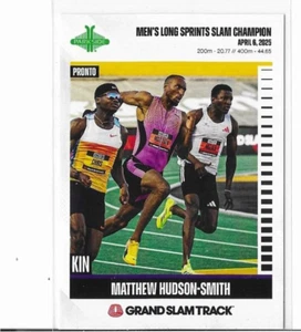 2025 Parkside Grand Slam Track P-8 Week 1 Matthew Hudson-Smith Champion - Picture 1 of 1