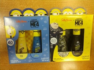 2 Packs of 2 Shades: Sally Hansen x Despicable Me Limited Collection D7 - Picture 1 of 6