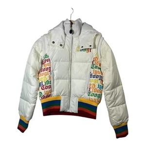 Vintage Coogi Rainbow Multicoloured Y2K Jacket 90’s 2000’s Hip Hop - Picture 1 of 5