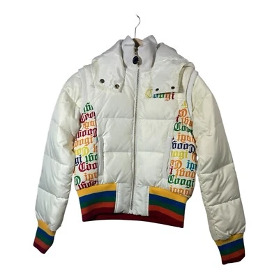 Vintage Coogi Rainbow Multicoloured Y2K Jacket 90’s 2000’s Hip Hop - Image 1 of 4