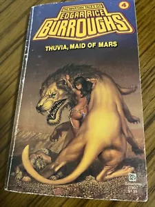 Edgar Rice Burroughs Martian Tales #4 THUVIA, MAID OF MARS - Del Ray Paperback - Imagen 1 de 8